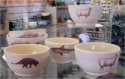 Click here for a larger image. Decal-printed pottery by Andrew Kail.