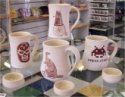 Click here for a larger image. Decal-printed pottery by Andrew Kail.