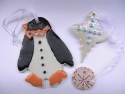 Click here for a larger image. Christmas Ornaments by Maria Sampson
