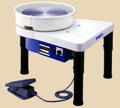 Shimpo VL Whisper electric potters wheel.