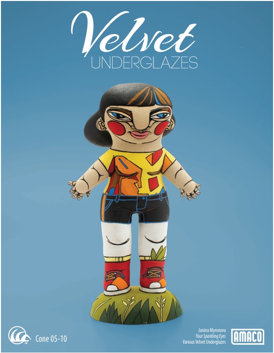 Amaco Velvet Underglazes Advantage Flyer