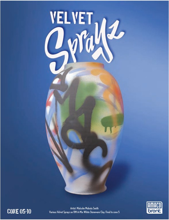 Amaco Velvet Sprayz Flyer