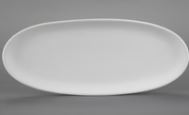DB21783 20.75 x 8.5in Oval French Bread Plate