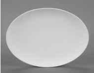 DB28575 15 x 10.75 x 1.125in Medium Coupe Oval Platter