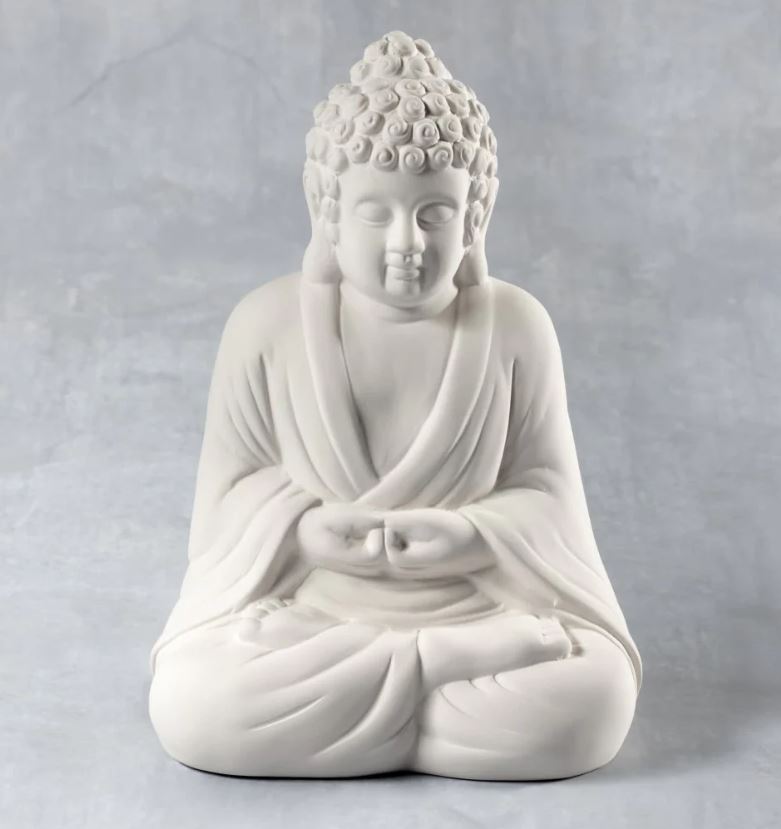 DB40653 6 x 4.25 x 8.75in Sitting Buddah