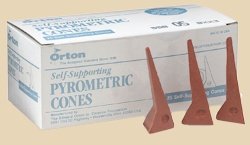 Penguin Pottery Pyrometric Cones Orton Cones Small SRB-01 Box of 50 