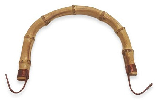 Wire Core Bamboo Handle with Twist Wrap
