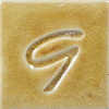 Georgies GLW53 Yangtze Amber Crackle Sculptural/Textural cone 6 glaze