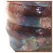 Georgies PG813 Michigan Patina Raku Glazes