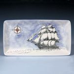 Small image of silkscreened ship plate