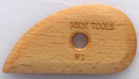 MKM Pottery Tools' Twig 3 inch Curly Vine Clay Texture Roller